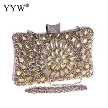 Luxury Women Rhinestone Finger Clutch Evening Bag Mini Bolsa Feminina Wedding Party Crystal Handbag Purse Designer Day Clutch women luxury rhinestone clutch evening handbag ladies crystal wedding purses dinner party bag fashion flower purse smyzh e0284