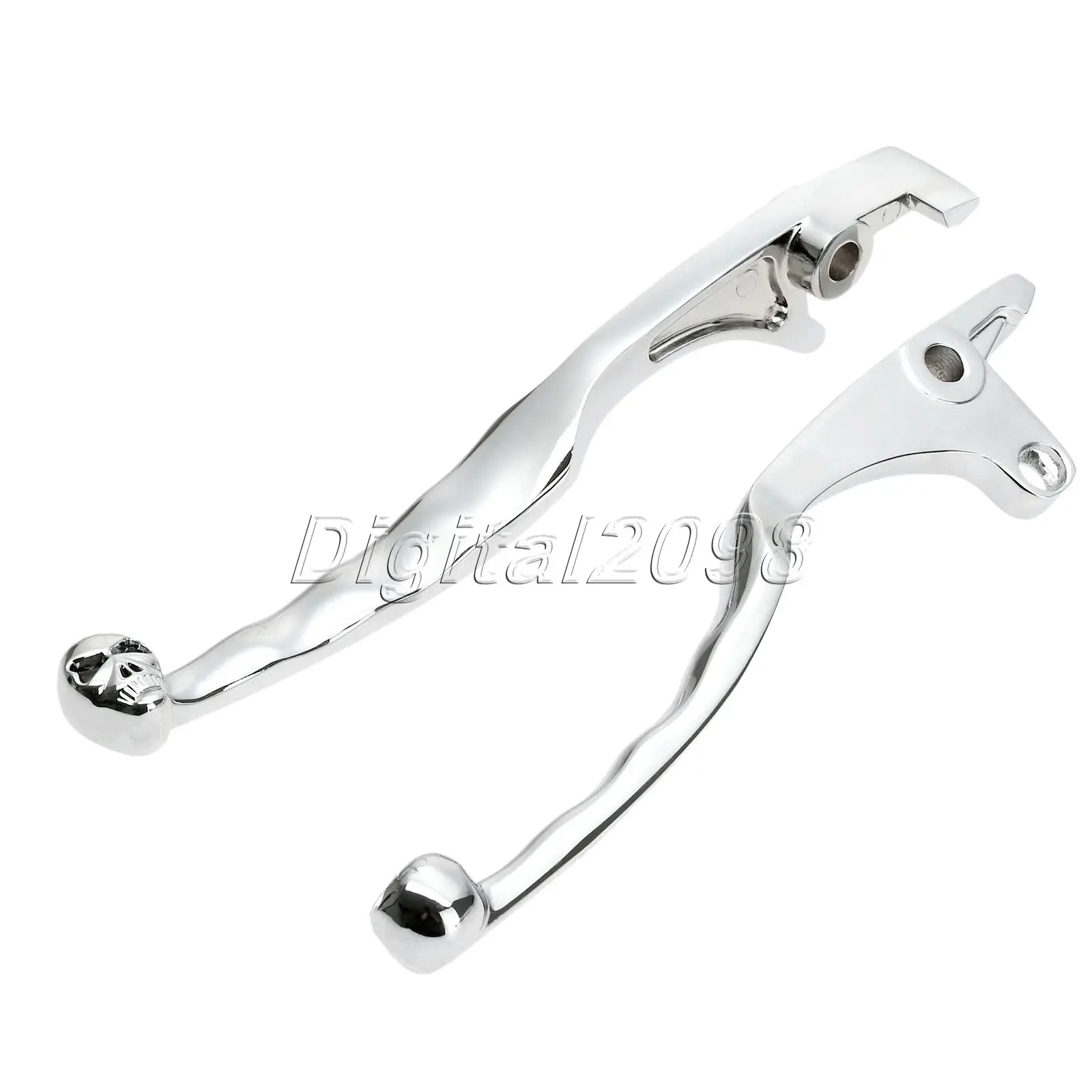 1 пара хромированные рычаги тормоза и сцепления мотоцикла|hand lever|for kawasakiclutch brake |