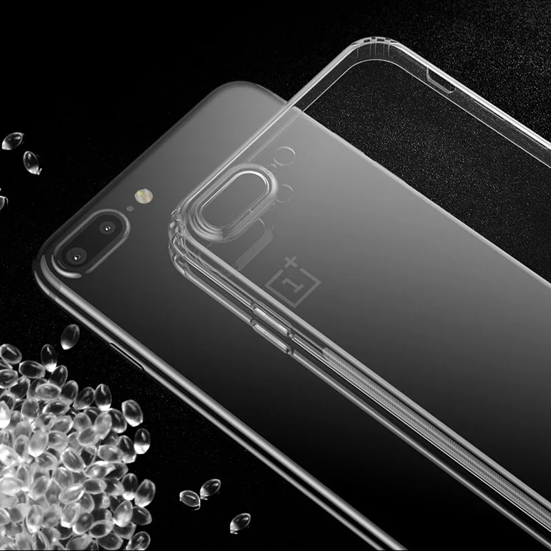 OnePlus5 чехол Clear OnePlus 5 т чехол силиконовый OnePlus 5 A5000 ультра тонкий задняя ТПУ принципиально задней ясно Coque onePlus5 случае