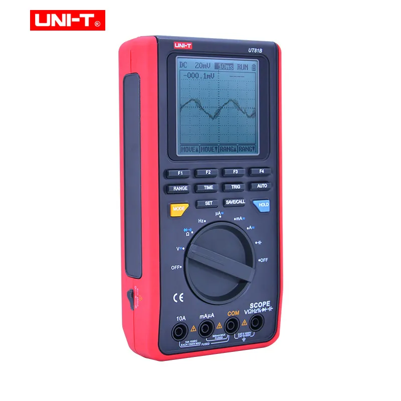 UNI T UT81C/UT81B цифровой мультиметр мини осциллограф вход высокой чувствительности