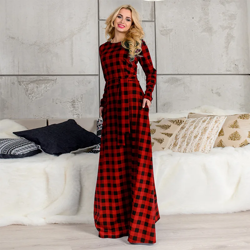 maxi plaid shirt