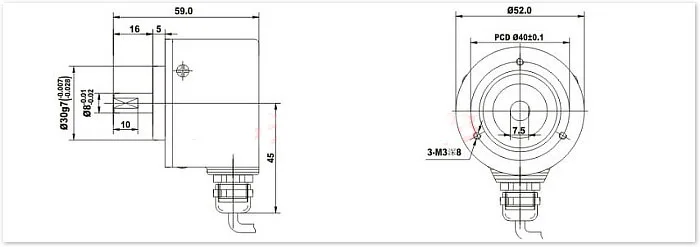 Hedss энкодер ISC5208-H01G-600BZ3-12-24F ISC5208-001G-360BZ3-5L ISC5208-001E-1000BZ3-5-24F ISC5208-001G-300BZ3-5-24F