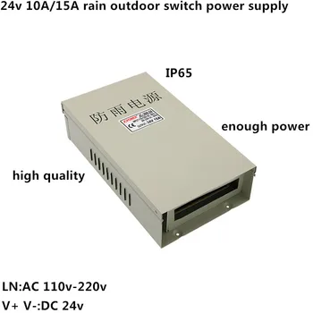 

AC110v-220v DC 24v 10A 15A led strip Display screen apparatus enough power high quality switch power supply