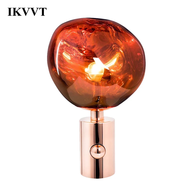 

IKVVT Table Lamp Irregular Sphere Reading Table Light Creative Desk Lights for Living Room Bedside Lamp Home Decoration Lighting