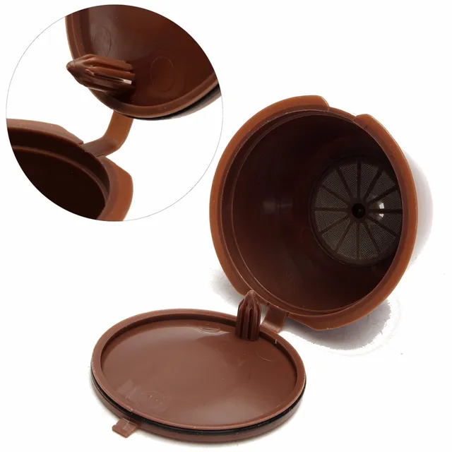 Best Offers Refillable Reusable Coffee Filter Filling Capsule Cup For Dolce Gusto Machine Home Office Coffee Brewing Tools Supplies