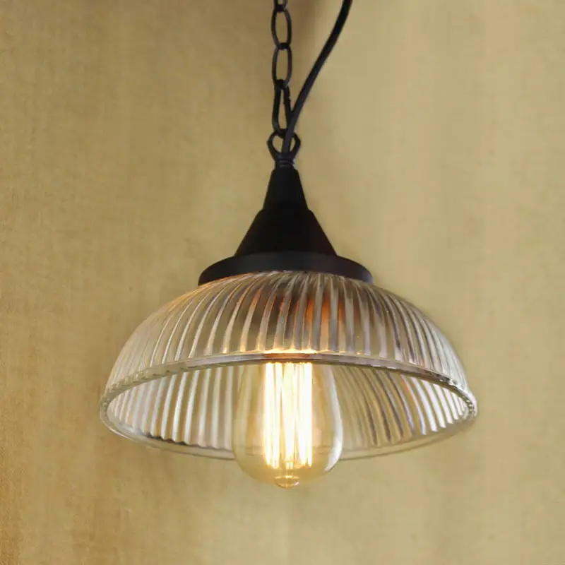 Black Hanging Hardware Lights Loft Retro Industrial Pendant Lamp