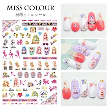 Новейшая серия R-78, экспорт из Японии, солдат, грил, красота, леди, модный дизайн, 3d дизайн ногтей, наклейка для ногтей, аксессуары, поставщик