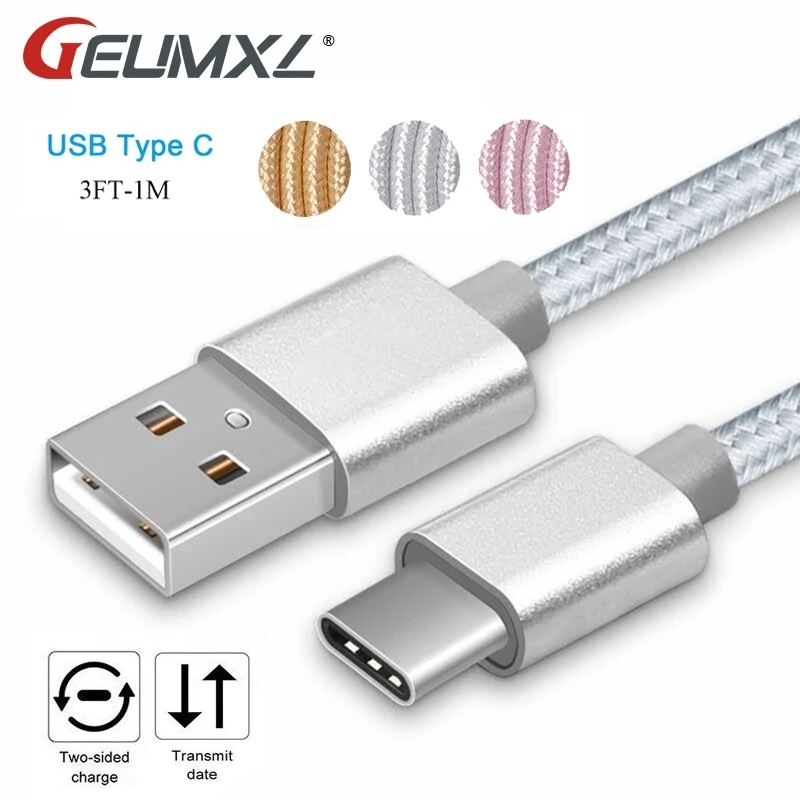 

USB Type C Cable for MacBook 12 /Google ChromeBook Pixel (2015) /Oneplus 3 3T /Meizu Pro 6 5/for Xiaomi Mix Mi5S Mi Pad 2 Tablet