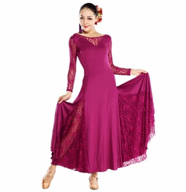 DB23877 lace ballroom dress-2