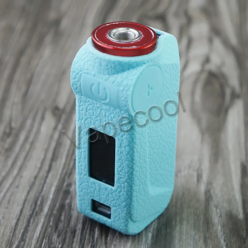 Силиконовый чехол для Voopoo MOJO TC 88W 2600 мАч резиновый стикер кожи Корпус Корпуса мод