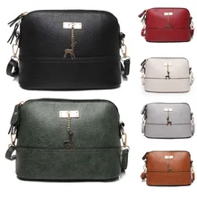 Женская плиссированная сумка через плечо с подвесок с оленем, сумка через плечо, сумка через плечо для женщин, сумка-мессенджер bolsa feminina#30