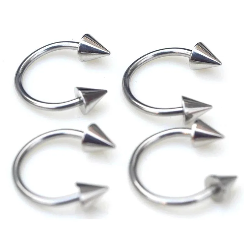 5 шт. конусные колечки для пирсинга бровей 8 мм 10 мм|spike bang|spike jewelry wholesalejewelry roll |