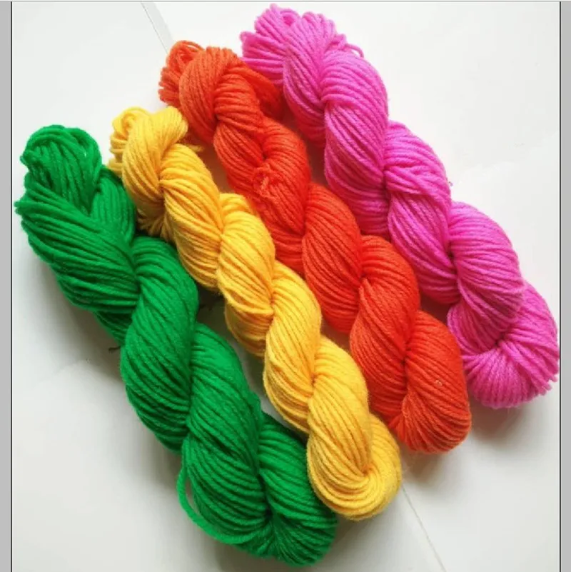 

2mm 30g cross stitch wool acrylic yarn For Knitting Threads Hand Knit Cotton Crocheting Wool Needles Hand Hand-woven For DIY