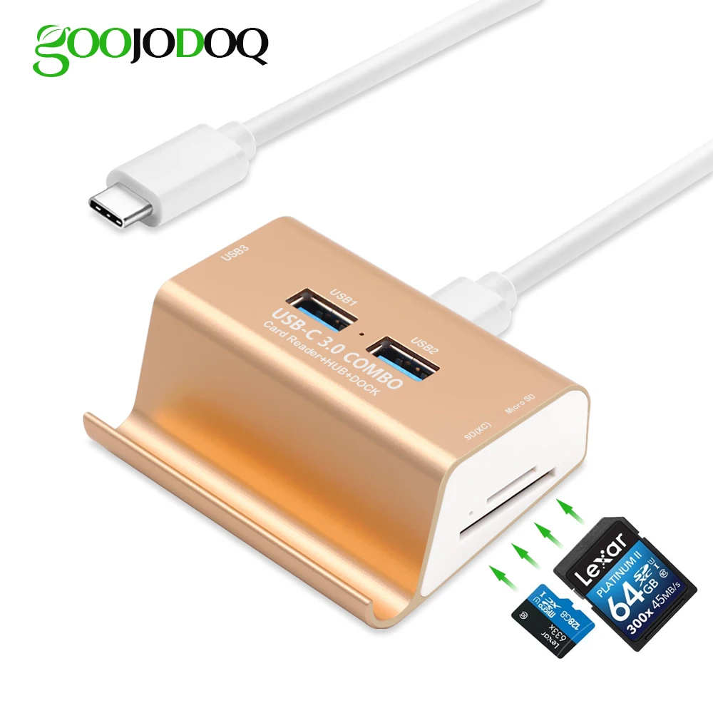 Концентратор картридер type C концентратор USB мульти Сплиттер 3 0 комбинированный OTG