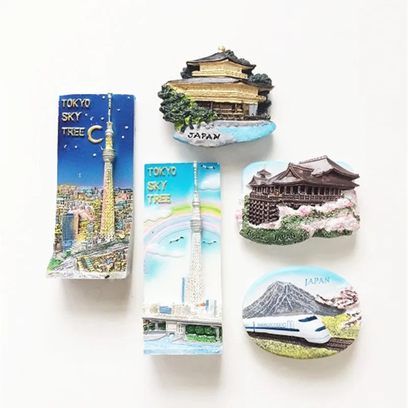 

Tokyo Fridge Magnet Sky Tree Japan Travel Tourism Souvenirs Decorative Refrigerator Magnetic Stickers