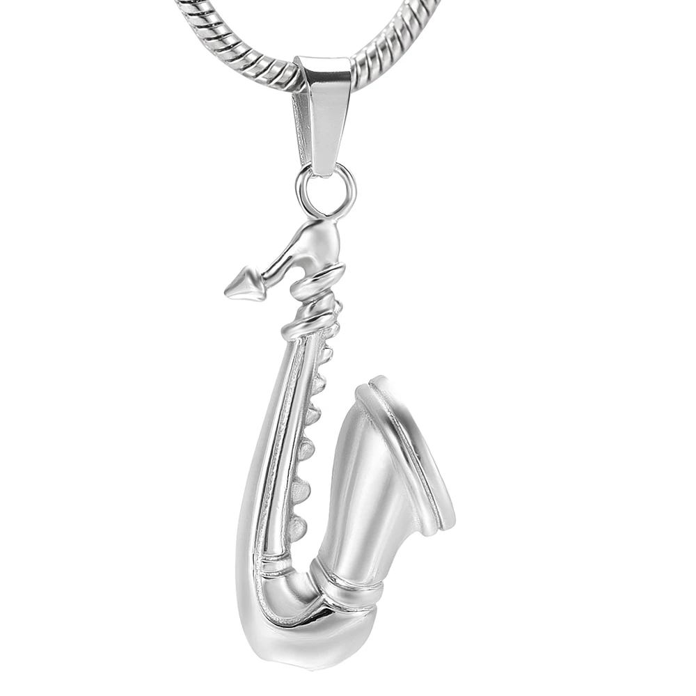 

Cremation Pendant Jewelry Keepsake Ashes Musical Note Memorial Urn Neckalce Women Stainless Steel Keepsake Funeral Urns Jewelry
