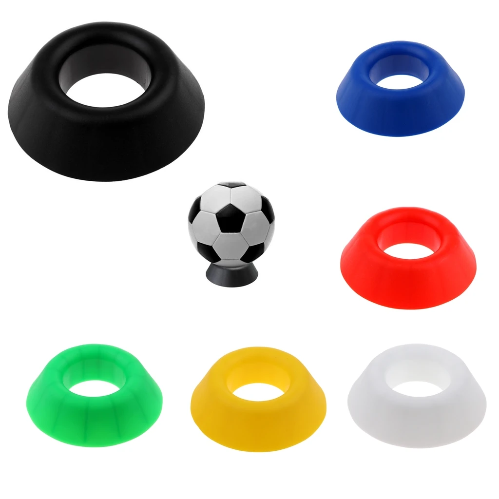 PP Ball Stand Basketball Football Soccer Rugby Display Holder Support Base Seat