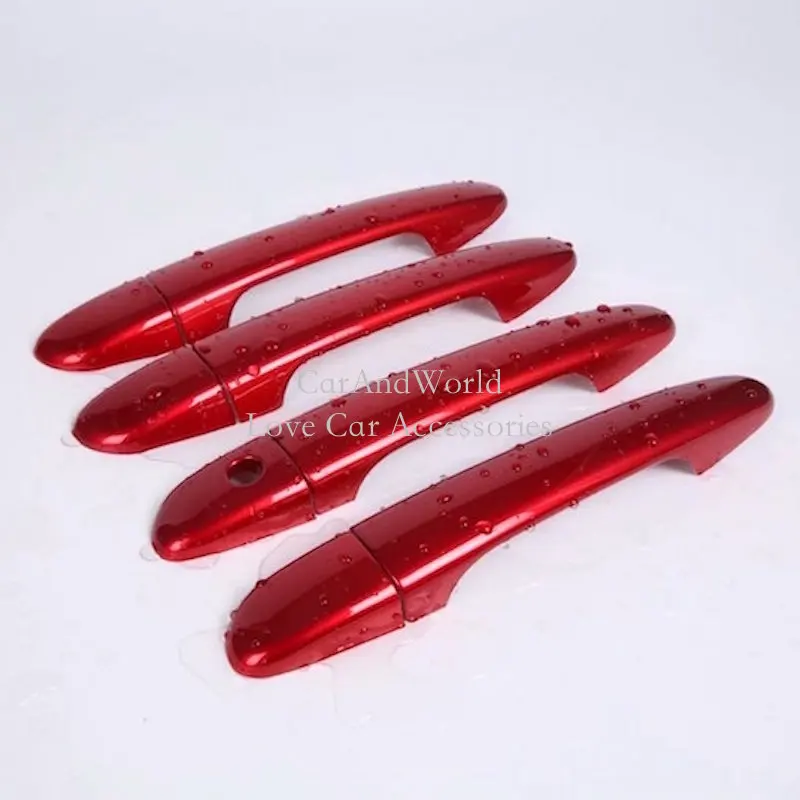 

Door Handle Bowl Cover Trims Exterior frame Panel Decoration For Mazda CX-8 CX8 2017 2018 2019 Car-Covers Accessories