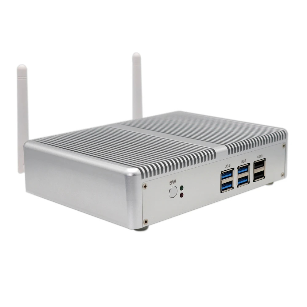 Мини ПК Eglobal настольный компьютер Intel Celeron 2955U 4 Гб ОЗУ 1 ТБ HDD неттоп Htpc мини 300 м Wi Fi