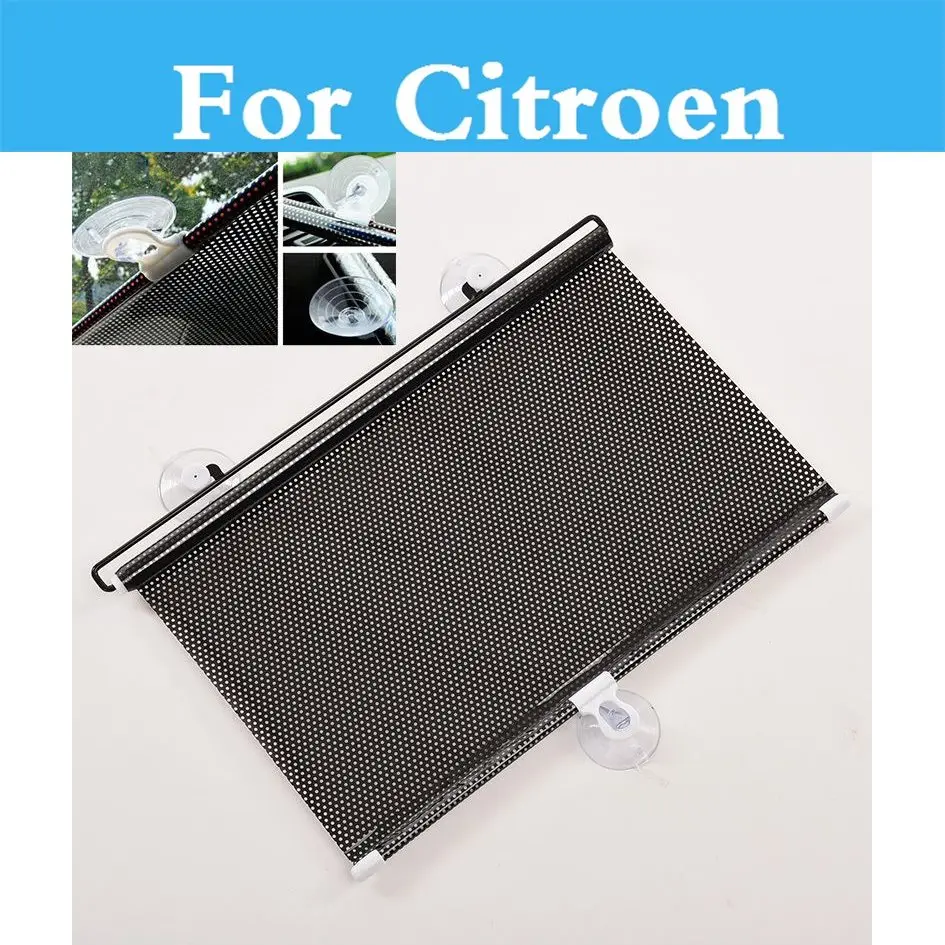 

Car Side Rear Window Sun Shade Mesh Car Cover Visor Shield UV Protection For Citroen C4 Cactus C5 C6 C1 C2 C3 C4 C4 Aircross