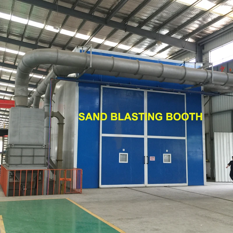 Sand Blasting Booth High Quality Sand Blast Room Best Selling Sand