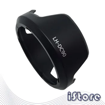 

High quality plastic lens hood DC-90 for Cannon SX60HS snap-on bracket Can be installed in reverse