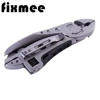

Outdoor Multitool Pliers Pocket Knife Screwdriver Set Kit Adjustable Wrench Jaw Spanner Repair Survival Hand MultiTool scissors