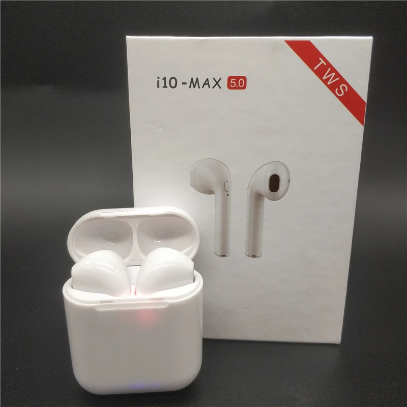 I10 max TWS беспроводные наушники Bluetooth 5,0 наушники с микрофоном для iPhone 8plus Xiaomi huawei LG samsung S6 S8