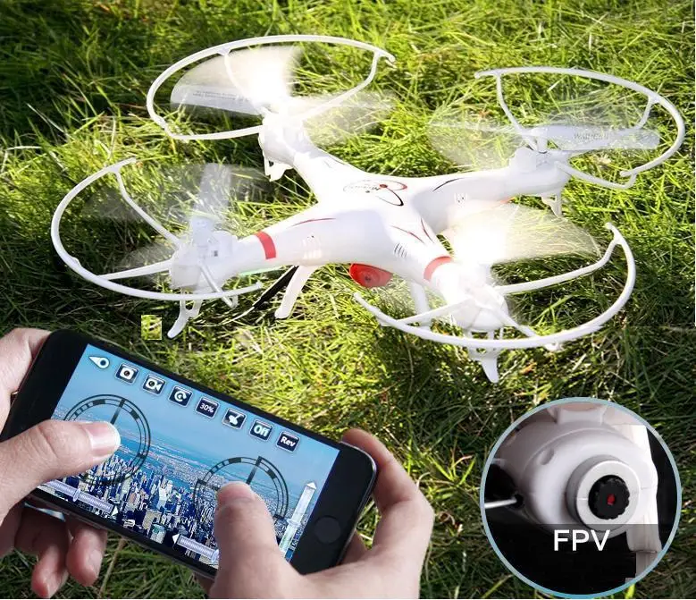 Buy Cheap YUKALA 898B 2.4G RC quadcopter RC drone 6-axis with FPV HD camera smartphone gravity induction controlled