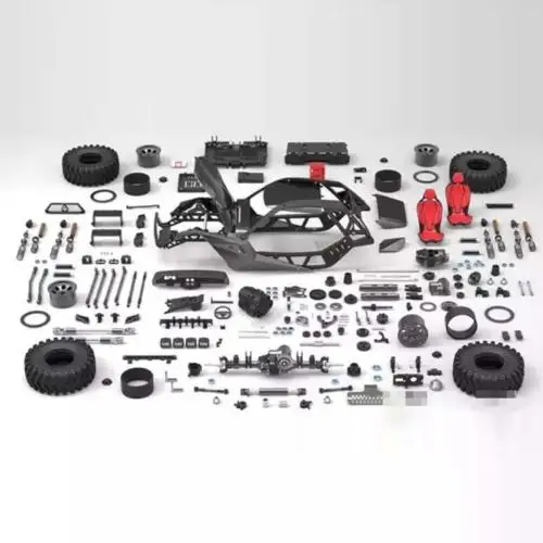 Capo 1/10 RC гоночный ACE1 комплект модель металлического корпуса 4WD Rock Crawler Car Commander 2