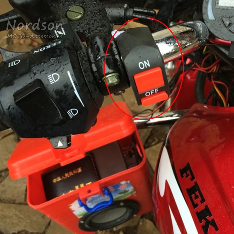 Универсальный руль для мотоцикла rcycle moto rbike, переключатель лампы для мотоцикла, перекрестный скутер, аварийный выключатель, кнопка включения/выключения, светильник