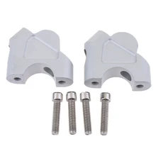 1 Set Motorcycle Handlebar Riser Mount Extension Clamps 30mm Back 24mm for BMW R1200GS LC ADV 14 15 16 17 18