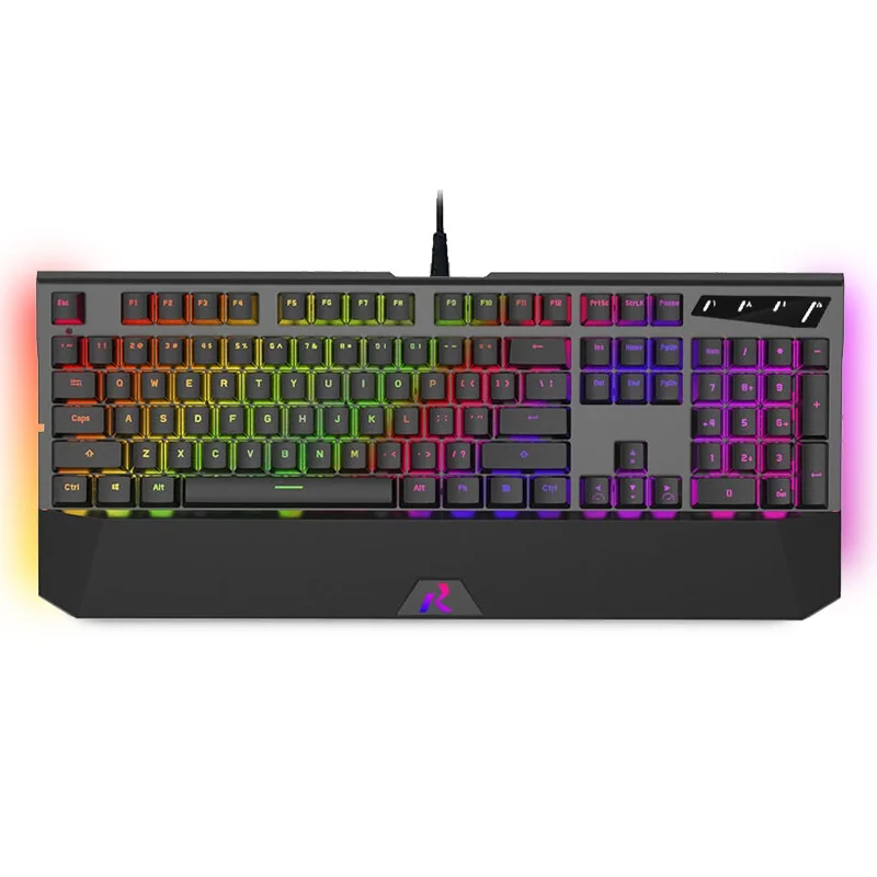RGB/комбинированный светильник RK956 с подсветкой эргономичная USB Проводная игровая