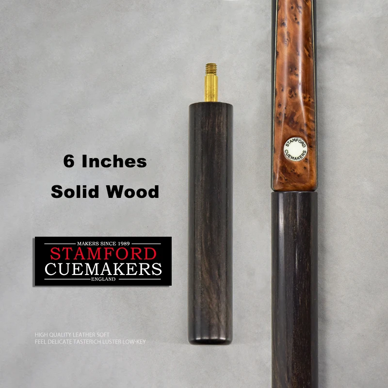 STAMFORD Snooker Cue Extension Pool Cue Easy and Convenient 6 Inches