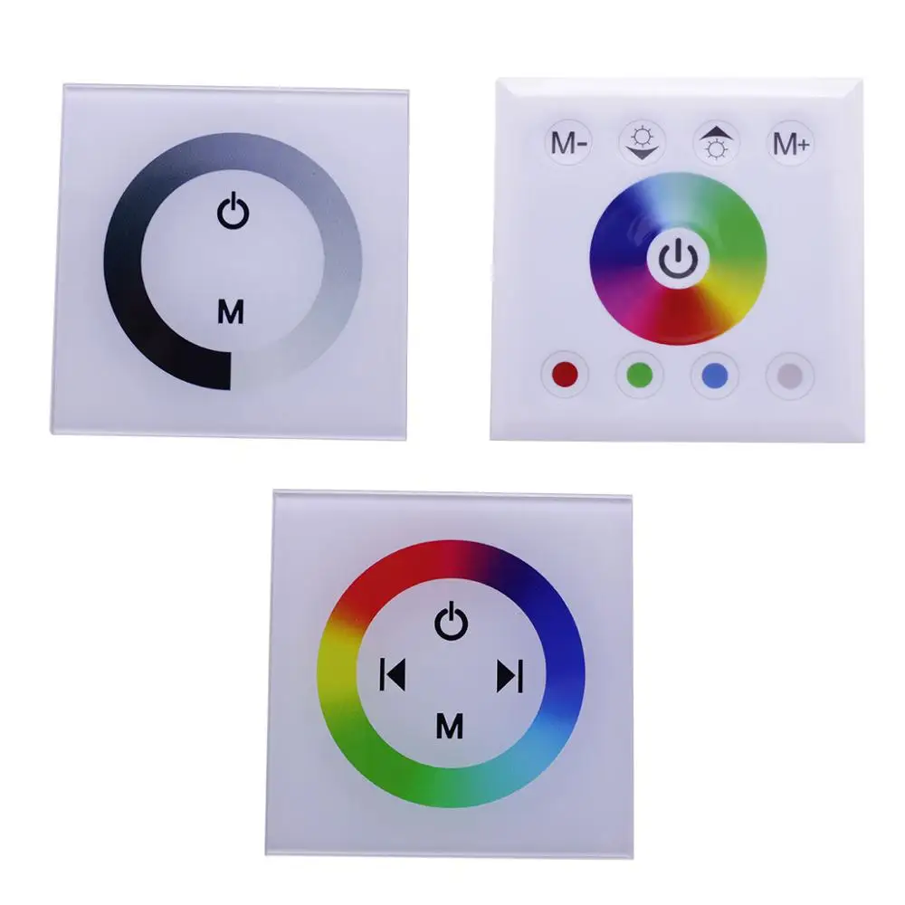 

LED Controller Pannel Smart Switch Led Dimmer Touch. 12V-24V Single Color LED Touch. Switch Panel Controller LED Strip Lights