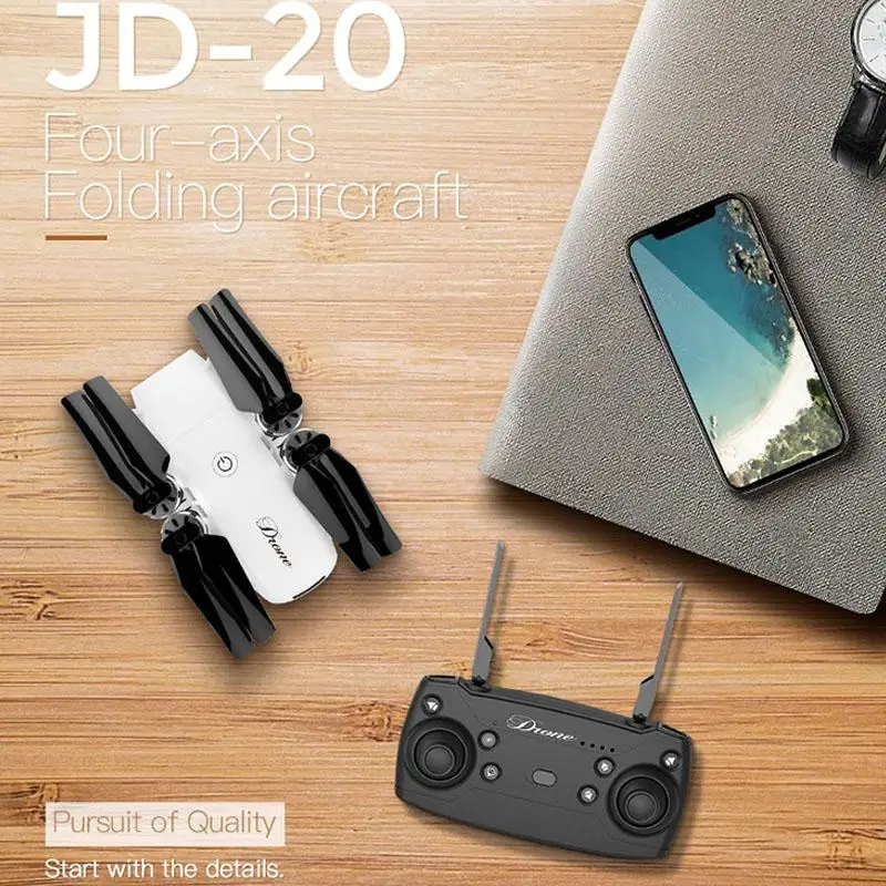 JDRC JD-20 YH-19 WI-FI с видом от первого лица 2MP Широкий формат Камера высокое режим удержания складной Квадрокоптер с дистанционным управлением Дрон против визуализации XS809HW E58 D30