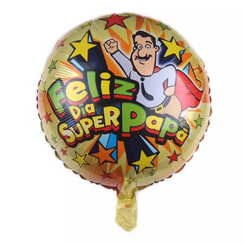 dos pais hélio globos feliz dia super