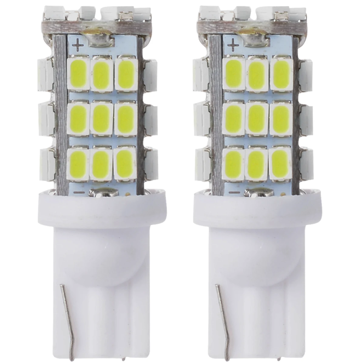 2pcs T10 12V 42 SMD 1210 Car LED Bulbs Reverse White Lights RV Trailer rear lights MA246in Car