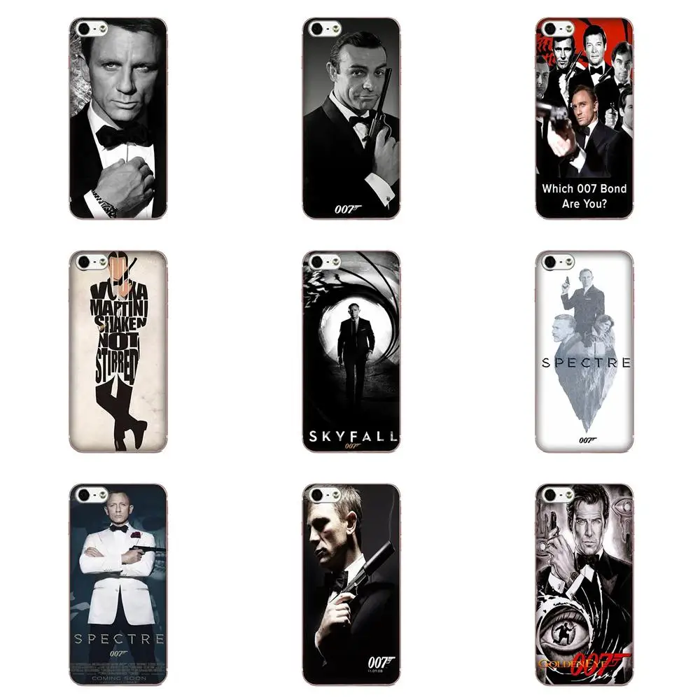 For Samsung Galaxy Note 5 8 9 S3 S4 S5 S6 S7 S8 S9 S10 mini Edge Plus Lite Design Phone Case James Bond | Мобильные телефоны и