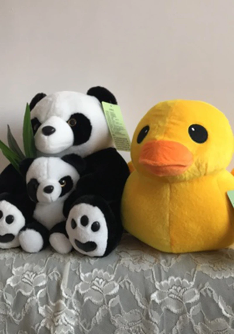 20cm Big Yellow Duck Stuffed Animals Plush Toy Cute Big Yellow Duck Plush Kids Toys For Birthday Gift Baby Doll DY50174 (10)