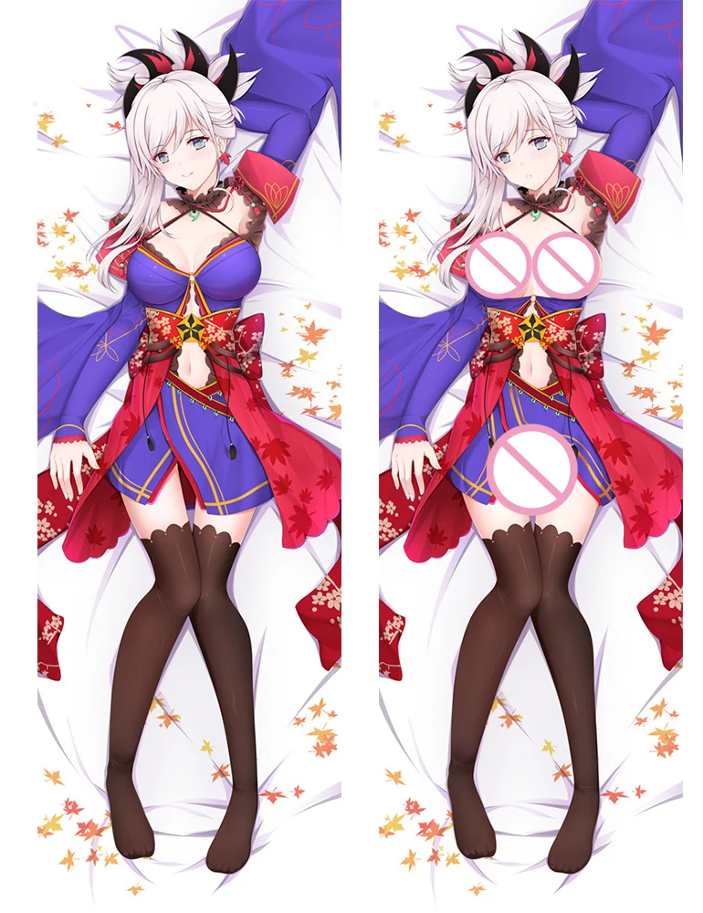 Обновление ноября японского аниме Fate/Grand Order Saber Miyamoto Musashi hugging Body наволочка Чехол