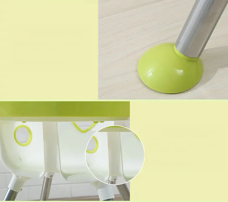 Baby High Chair Children Dining Chair 4In1 Portable Multi Highchair With Non Slip Foot Modern Safety Belt Kid Eat High Chairs For Home For 0-3 Years Old Children