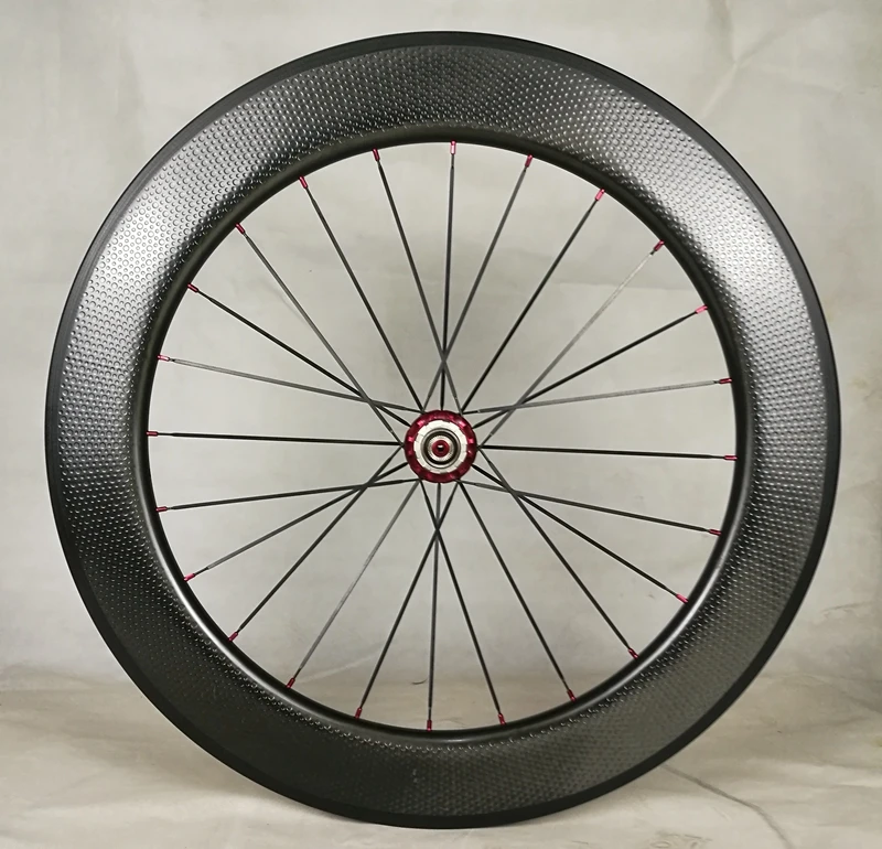 Full Carbon 58mm+80mm 700C Road clincer dimple carbon wheels,clincher bike wheel, bicicleta wheelset