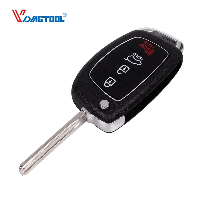 

3+1 Buttons Flip Folding Remote Car Key Fob Shell Blank Case For Mistra Hyundai HB20 SANTA FE IX35 IX45 Accent I40 Uncut Blade