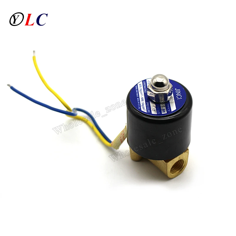 AC 110 V Электрический электромагнитный клапан 1/" для воздуха воды газ Дизель