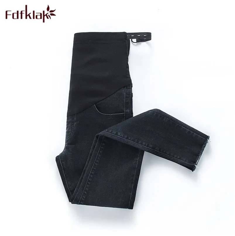 Fdfklak Mxxl Plus Size Legging Jeans For Pregnant Women Maternity