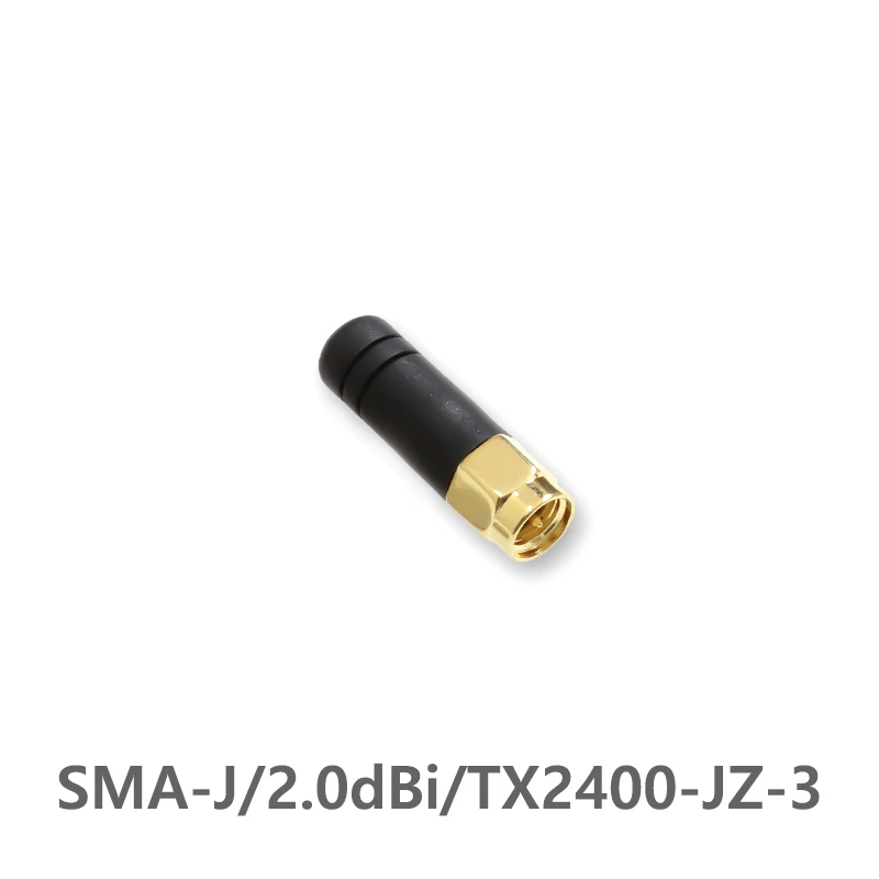 

TX2400-JZ-3 2.4GHz SMA-J interface 50 Ohm impedance less than 1.5 SWR 2.0dBi gain high-quality omnidirectional antenna