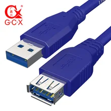 GCX USB Extension Data Cable Male to Female USB to USB 3.0 Cable Extender Cord For PC Keyboard Printer Camera 1m 1.5m 3m 5m GCX USB Extension Data Cable Male to Female USB to USB 3.0 Cable Extender Cord For PC Keyboard Printer Camera 1m 1.5m 3m 5m