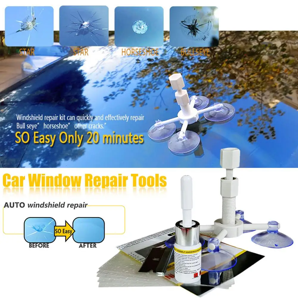 

Herramientas Para El Auto Windshield Glass Scratch Repair Kits Windscreen Crack Restore Window Screen Polishing Car-Styling