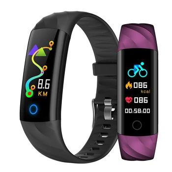 

S5 Smart Bracelet IP68 Waterproof Pedometer Heart Rate Monitor Blood Oxygen Fitness Tracker Smart Wristband Multi hot Sport Band